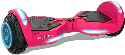 HOVERFLY NOVA Hoverboard for Kids Teenager 200W Dual Motor 6.5inch Wheels with Led Lights, Max Speed 10km/h & 5km Long-Ran...